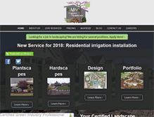 Tablet Screenshot of capsnurseryandlandscape.com
